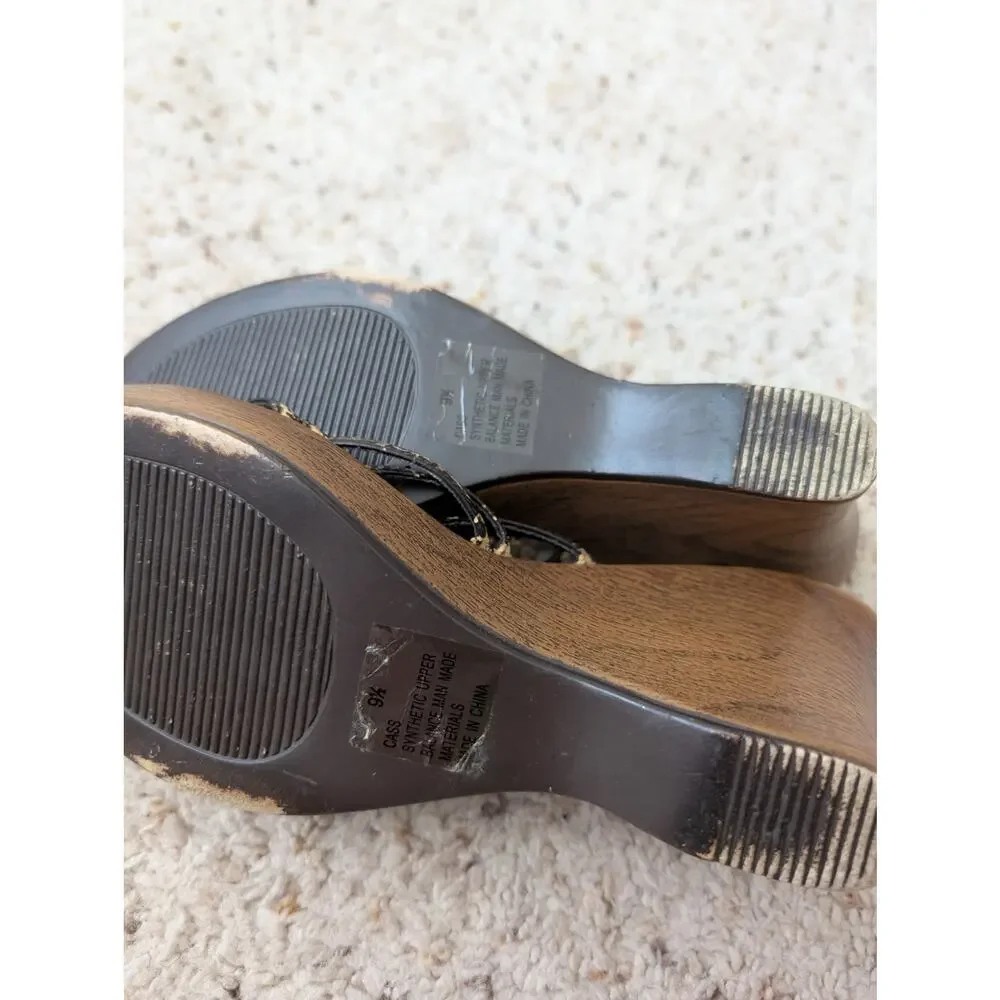 Gitano vintage wedge heel sandals